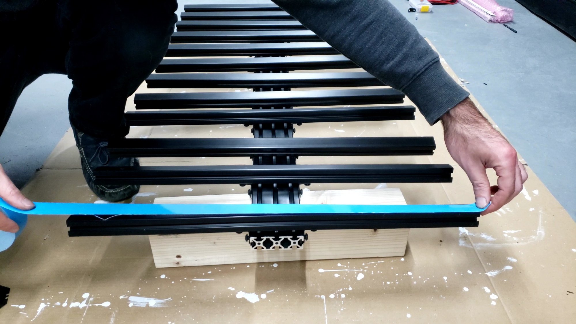 1 apply thermal tape