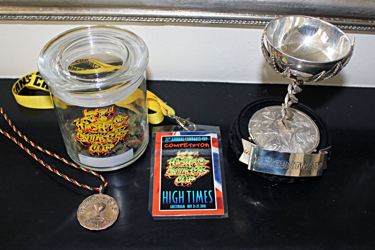 1st place concentrate cup  3rd place sativa cup  23rd cannabis cup 2010