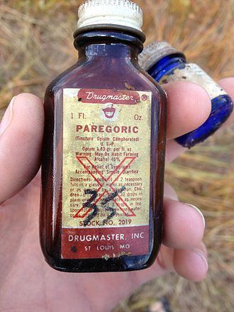 330px Old bottle of Paregoric  Circa 1940s  2013 04 07 22 46