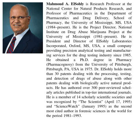 About M A ElSohly