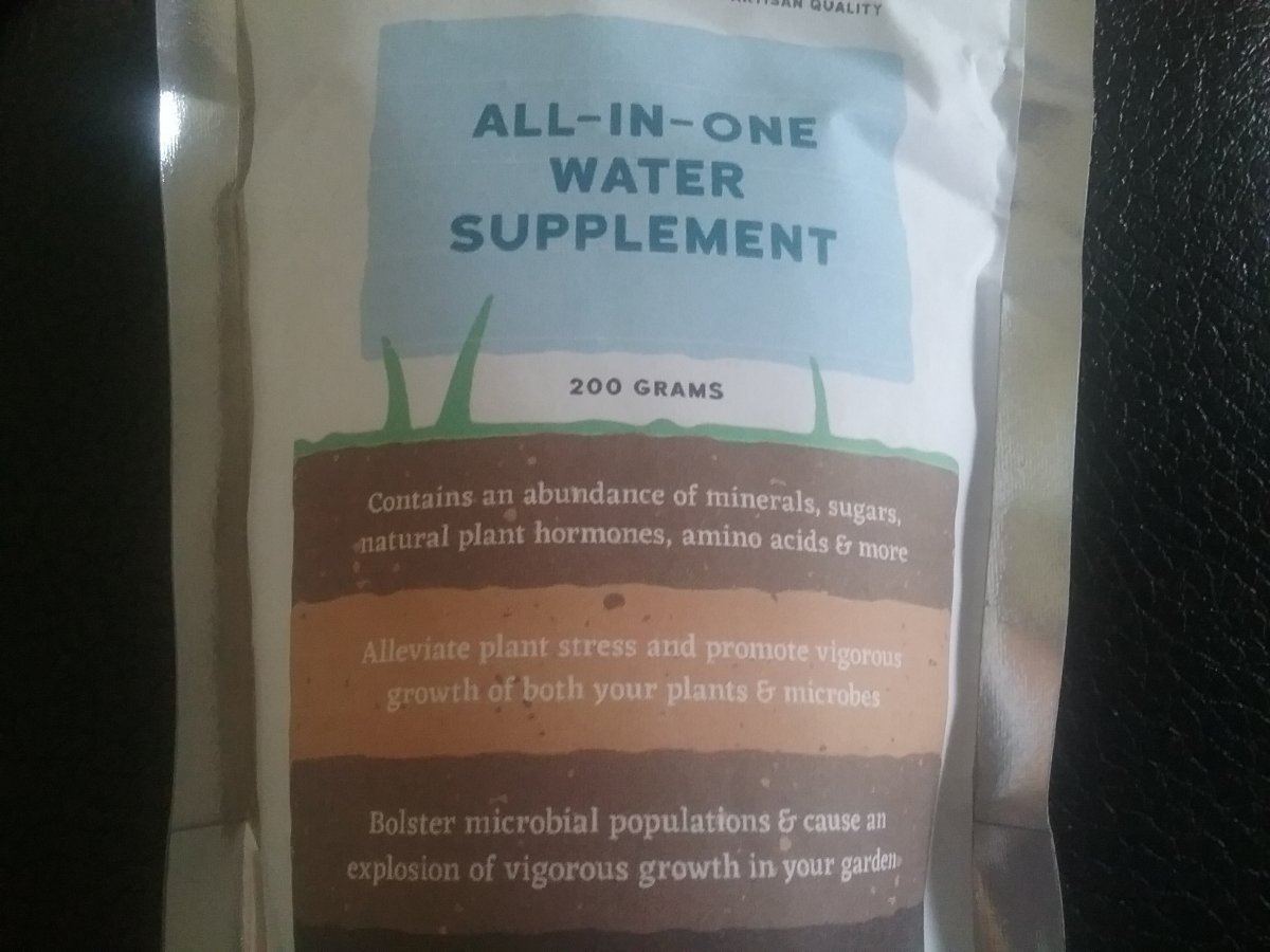 All in one water supplement