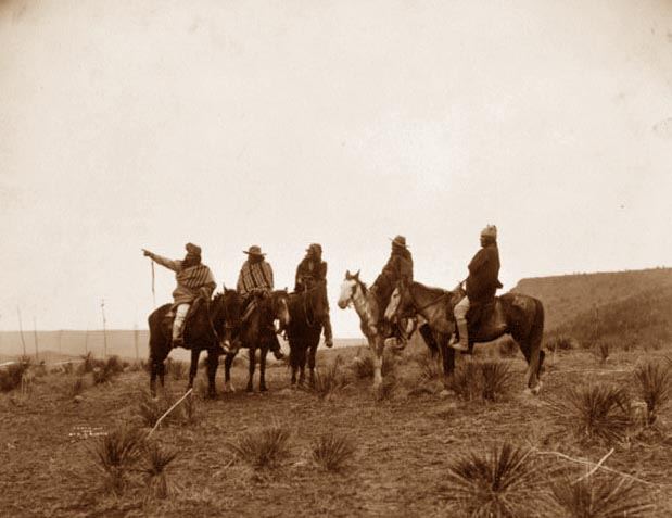 Apache horseback