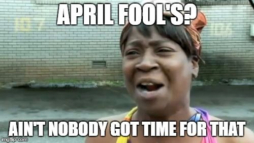 April fools fire