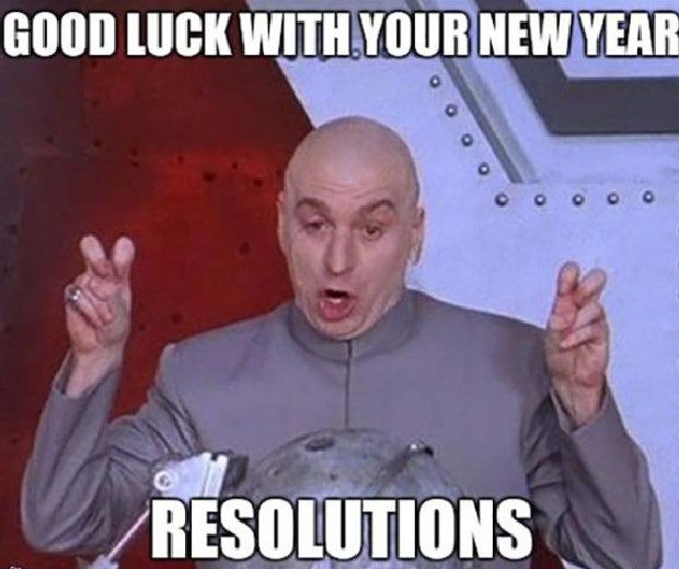 Austin powers funny new year meme