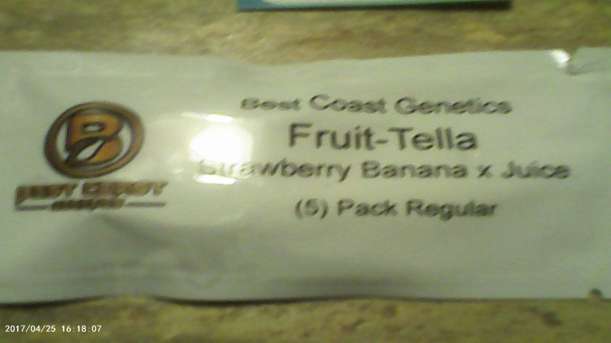 Banana coffee and a couple fruit tella 3