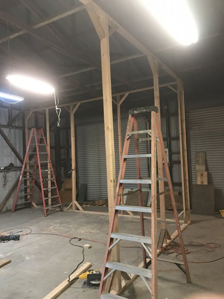 Beginning the build out 2