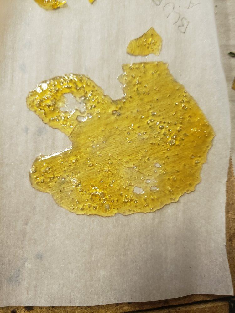 Bho open blasting waxing up during vacuum purging 5