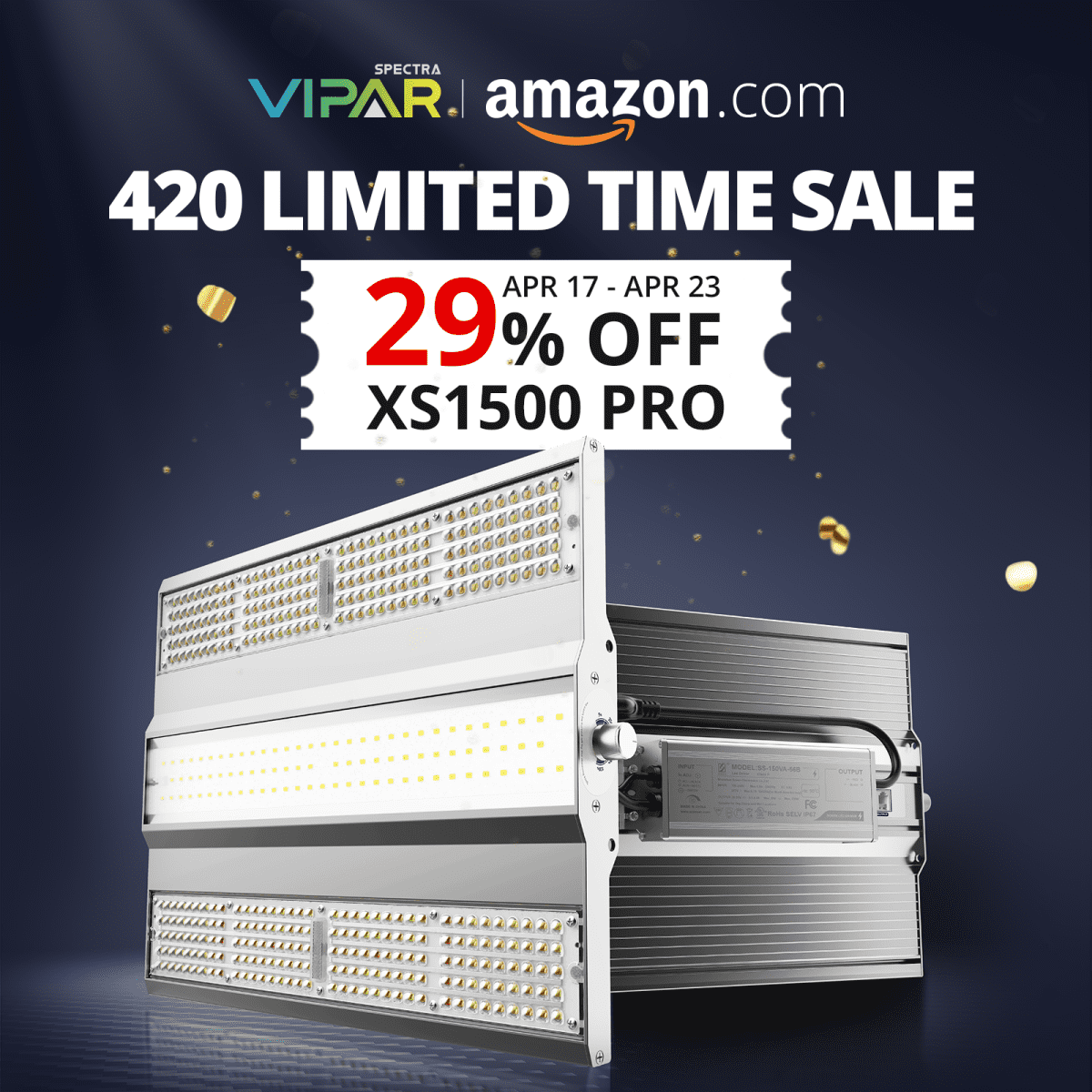 Big 420 sale with discount code viparspectra xs 1500 pro