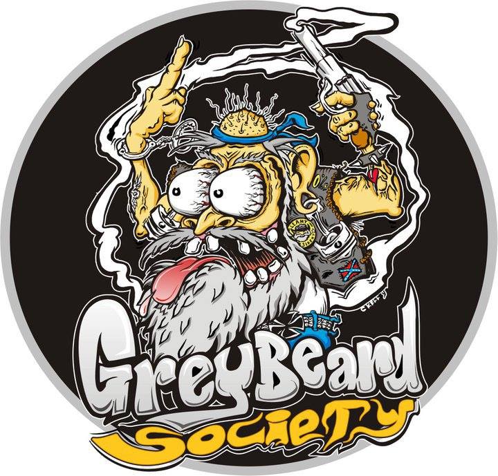 Biker Grey Beard Society