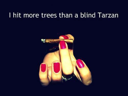 Blind tarzan