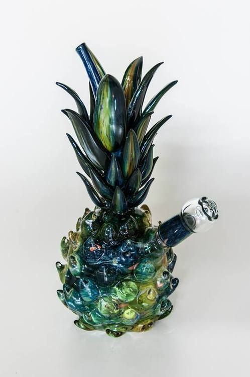 Blue Cool Pineapple Bong