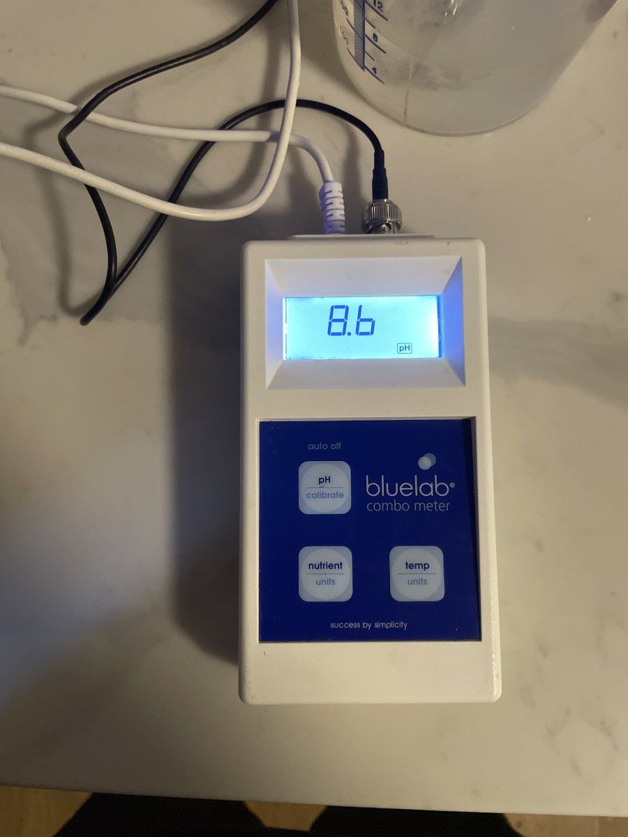 Bluelab combo meter wont calibrate