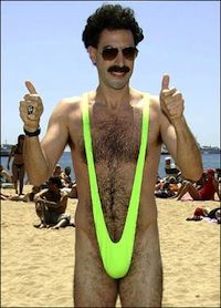 Borat mankini very nice