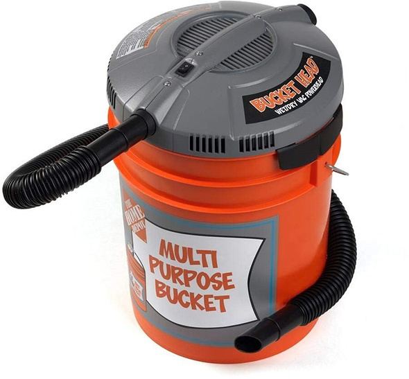Bucket Head 5 Gallon Bucket Vacuum