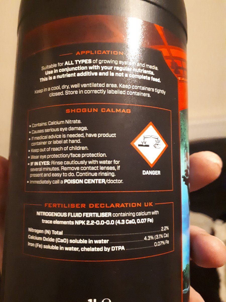 Calmag and diffrent makes question 3