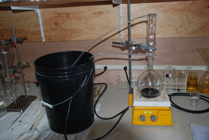 Cannabis acetate equipment
