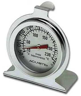 Capture oven thermometer