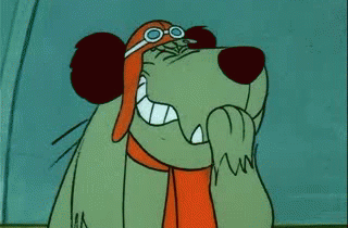 Cartoon Character Mutley Laughing