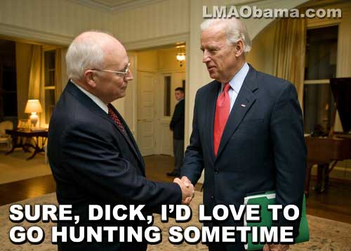 Cheney biden hunting