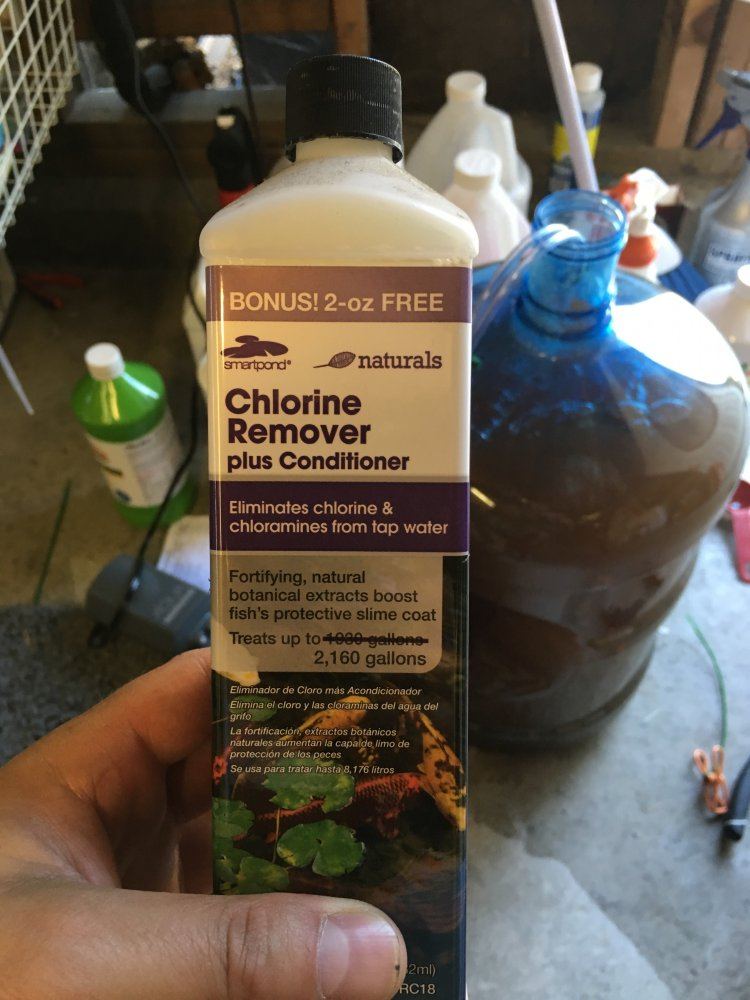 Chlorine remover