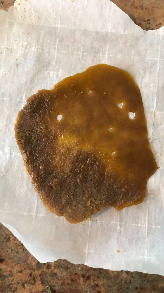 Clear bho shatter changed during vac purge 2