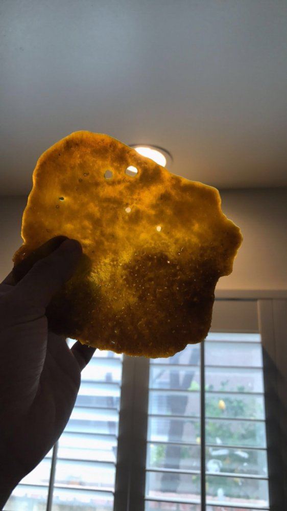 Clear bho shatter changed during vac purge