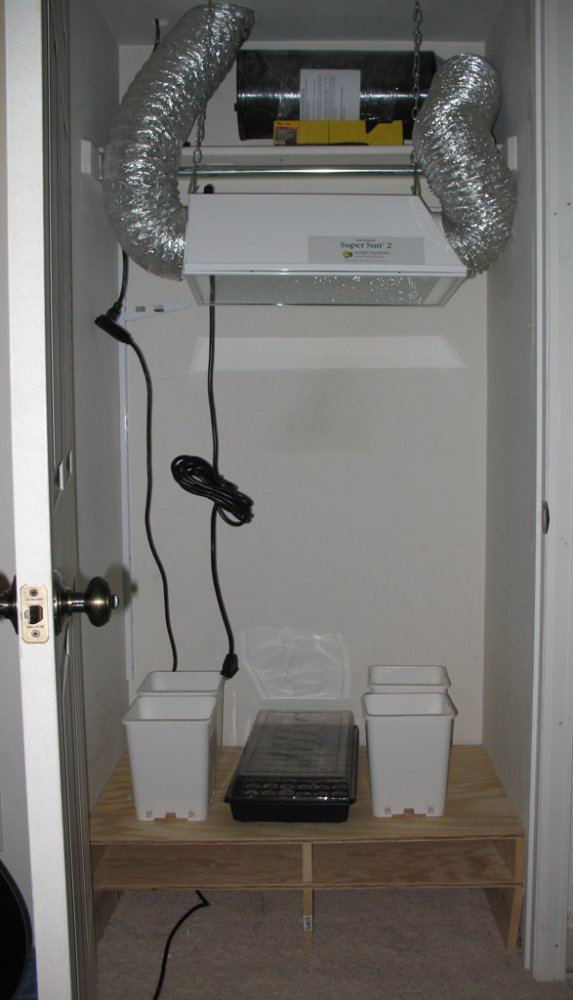 Closet 600w getting ready