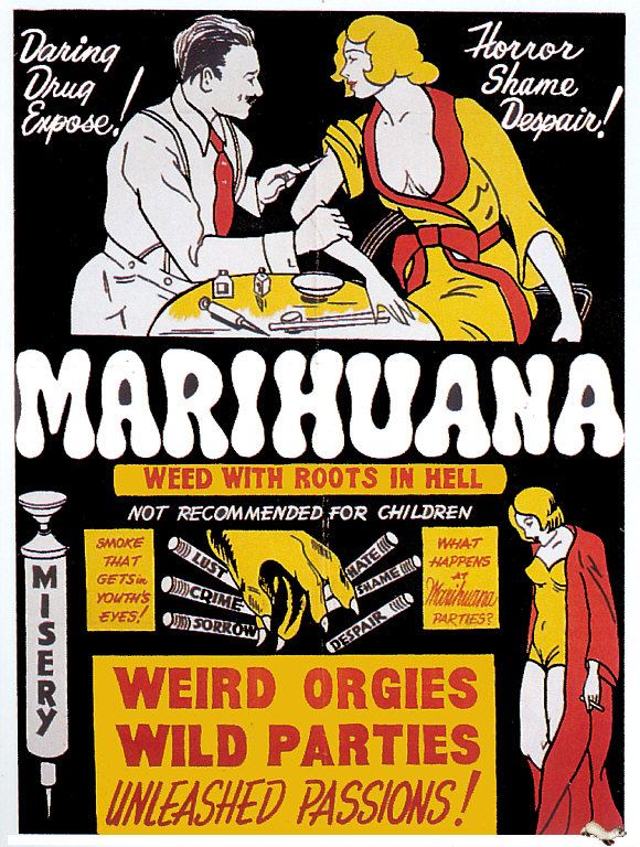 Dfmp 1581 marihuana weed with roots in hell 1936