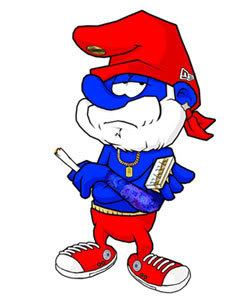DJ Papa Smurf Logo