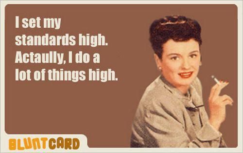 Donig high things