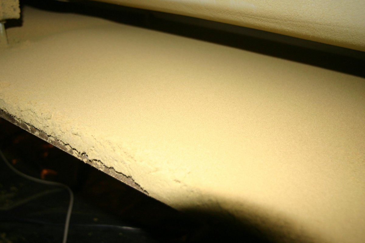 Dry sift on a large scale 10
