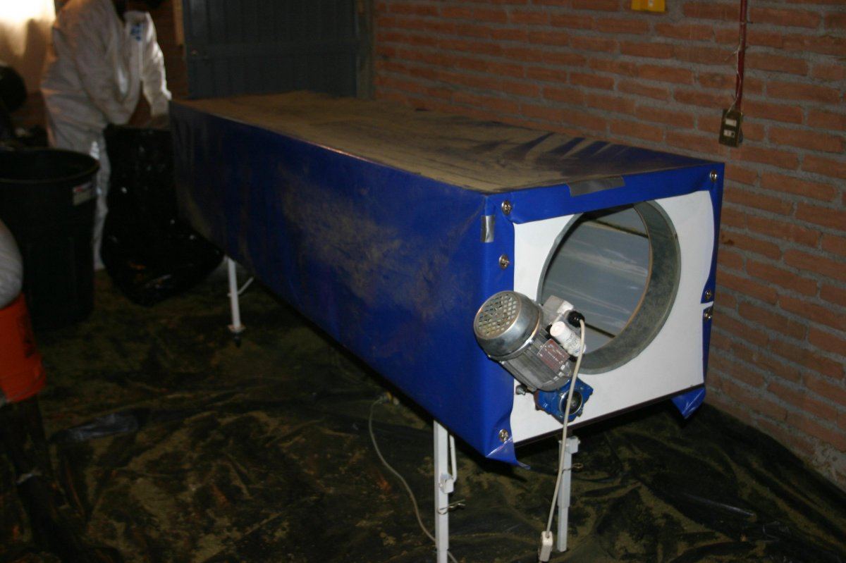 Dry sift on a large scale 6