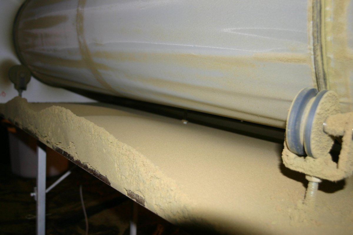 Dry sift on a large scale 9