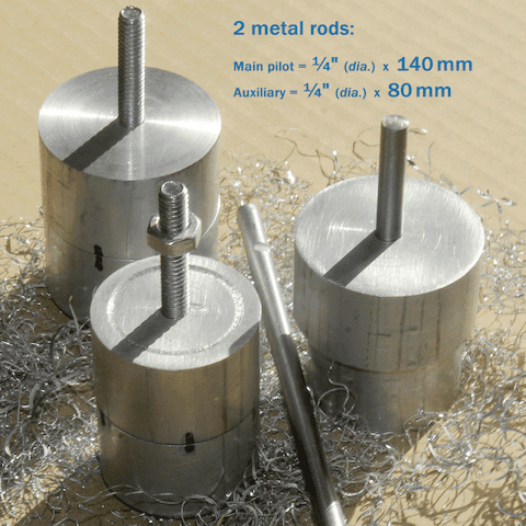 Egzosets Cust VG Pipe   Metal Tops  Quarter inch Pilot rods 480x480 