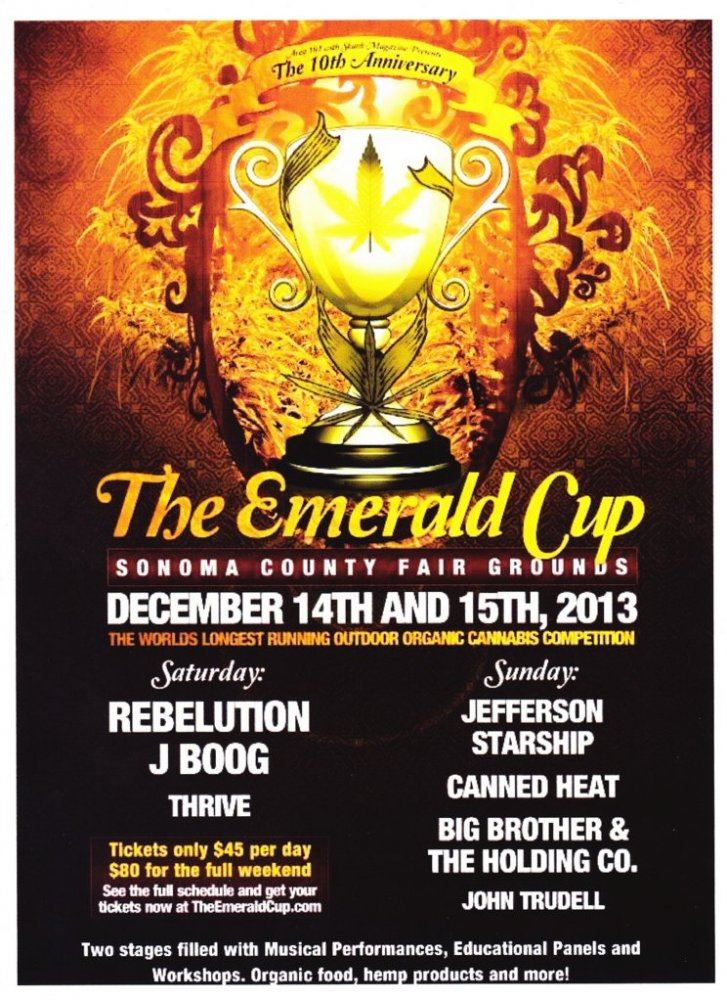 Emerald cup poster small