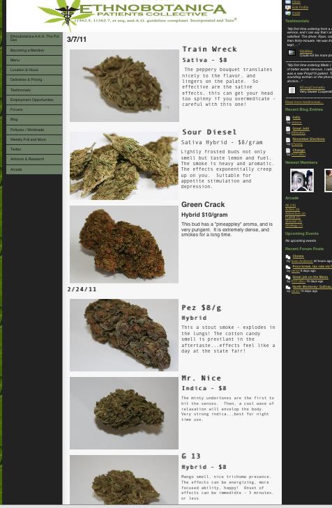 Ethno menu OD