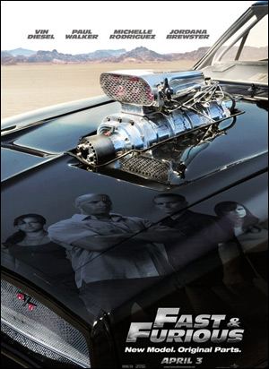 Fast and furious poster