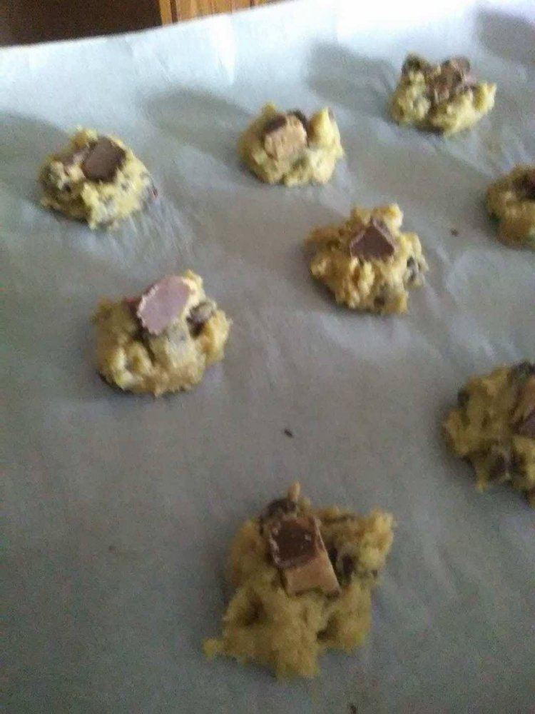 First batch of chocolate chip cannacookies 9
