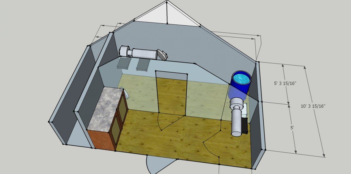 Floorplan with items