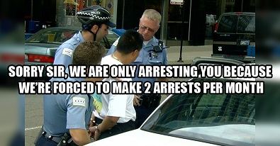 FORCING ARRESTS