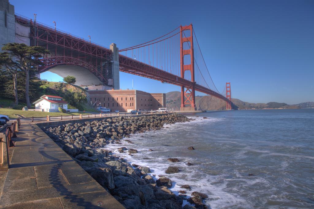 Fort Point and Golden Gate Bridge eecue 28335 2js9 l