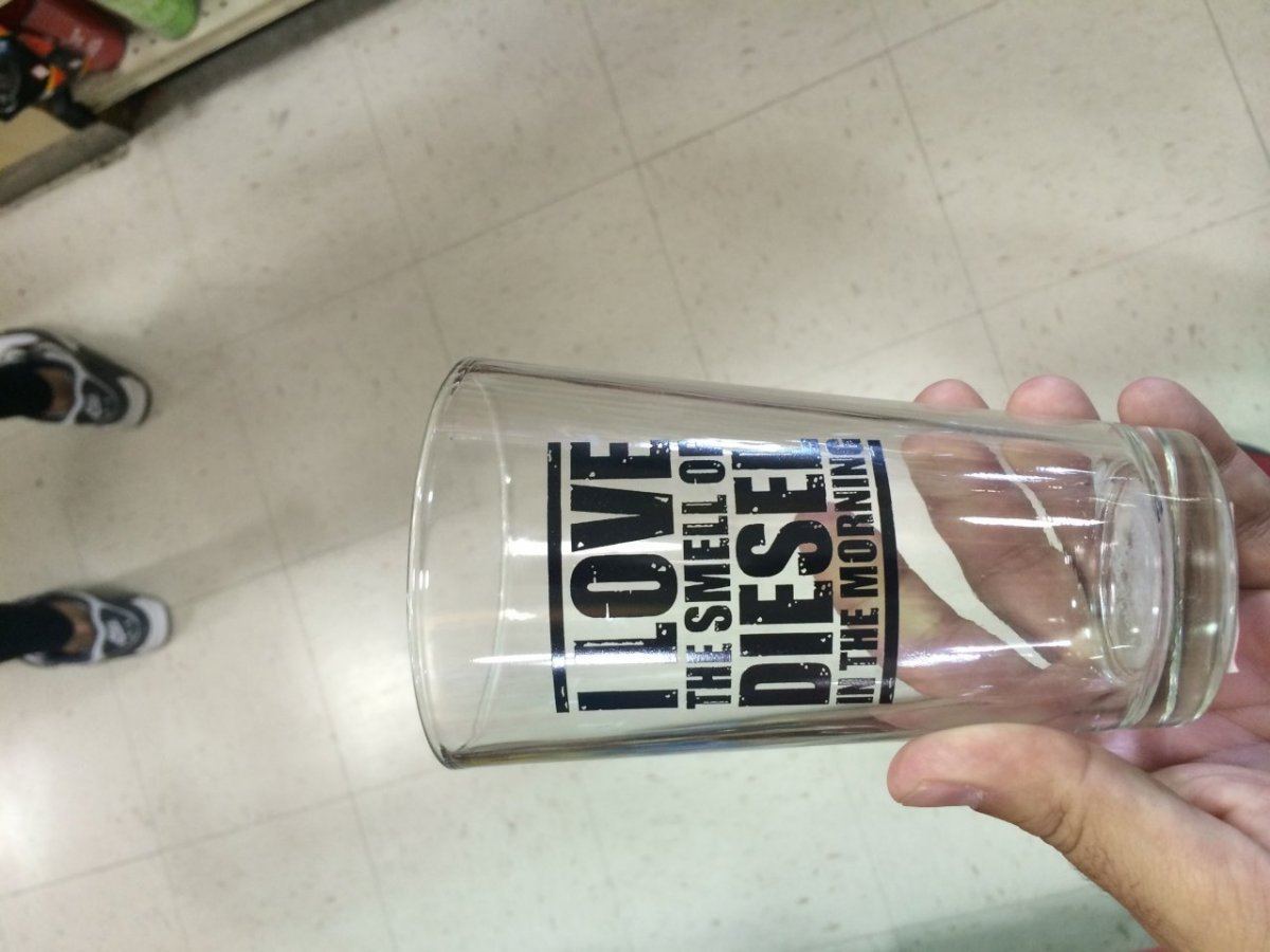 Found this glass