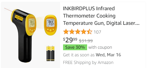 Free test for inkbird ink ift04 laser thermometer