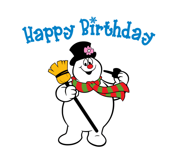 Frosty HappyBirthday 580x