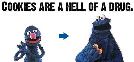 Funny cookie monster muppets