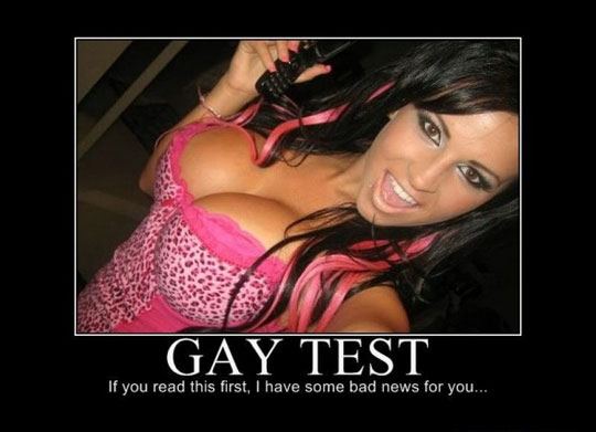 Funny gay test hot girl