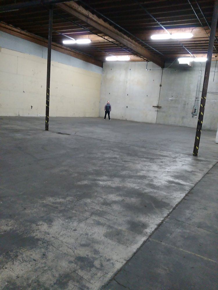 Garage to a warehouse