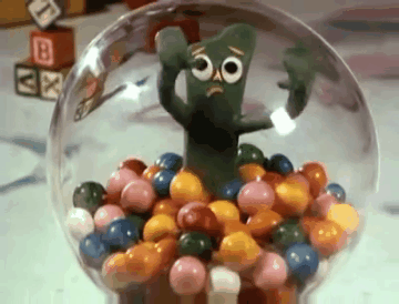 Gumby trapped