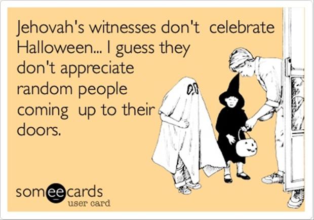Halloween jehovahs witnesses