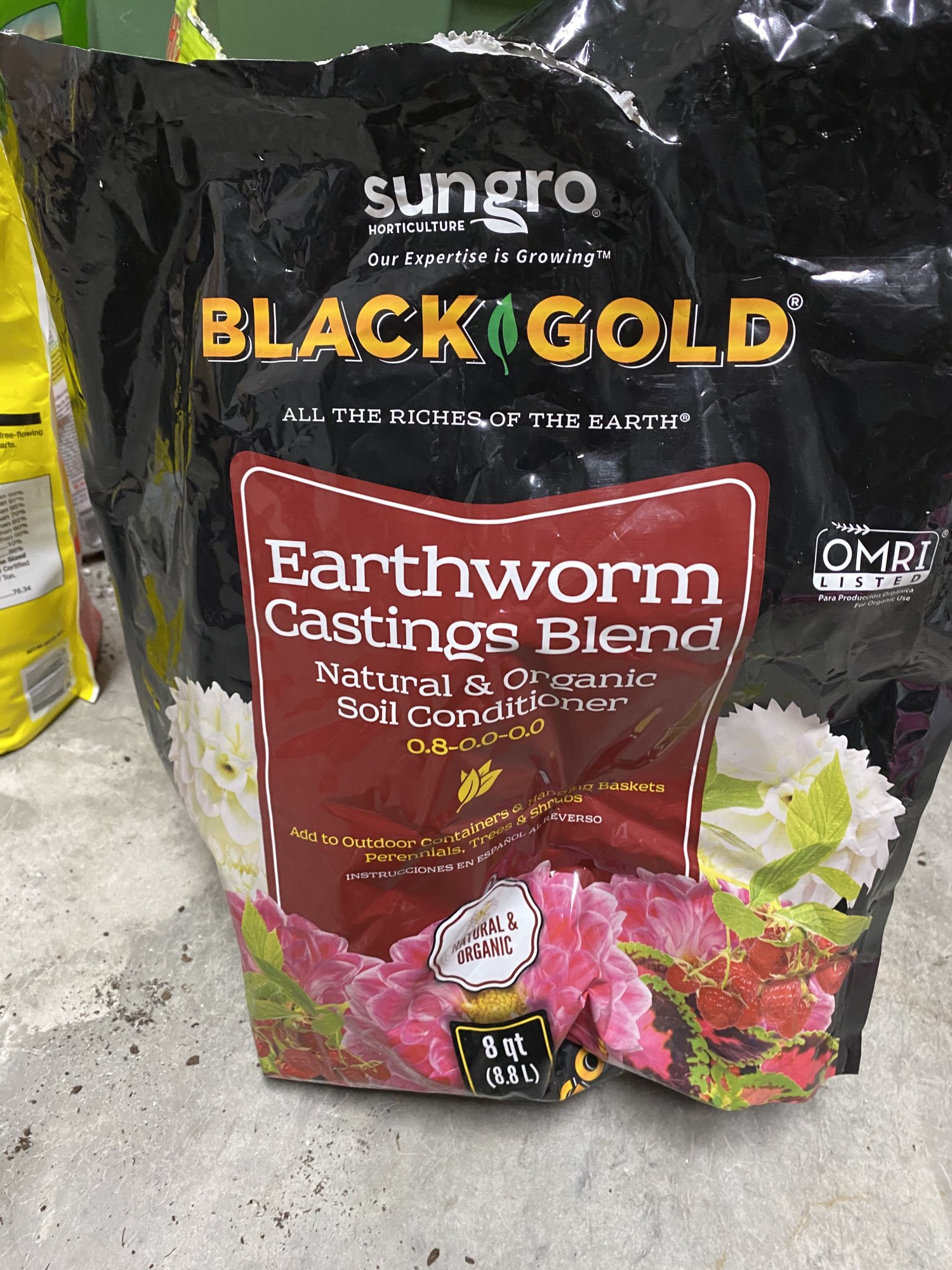 Has anyone used black gold w earthworm casting blend